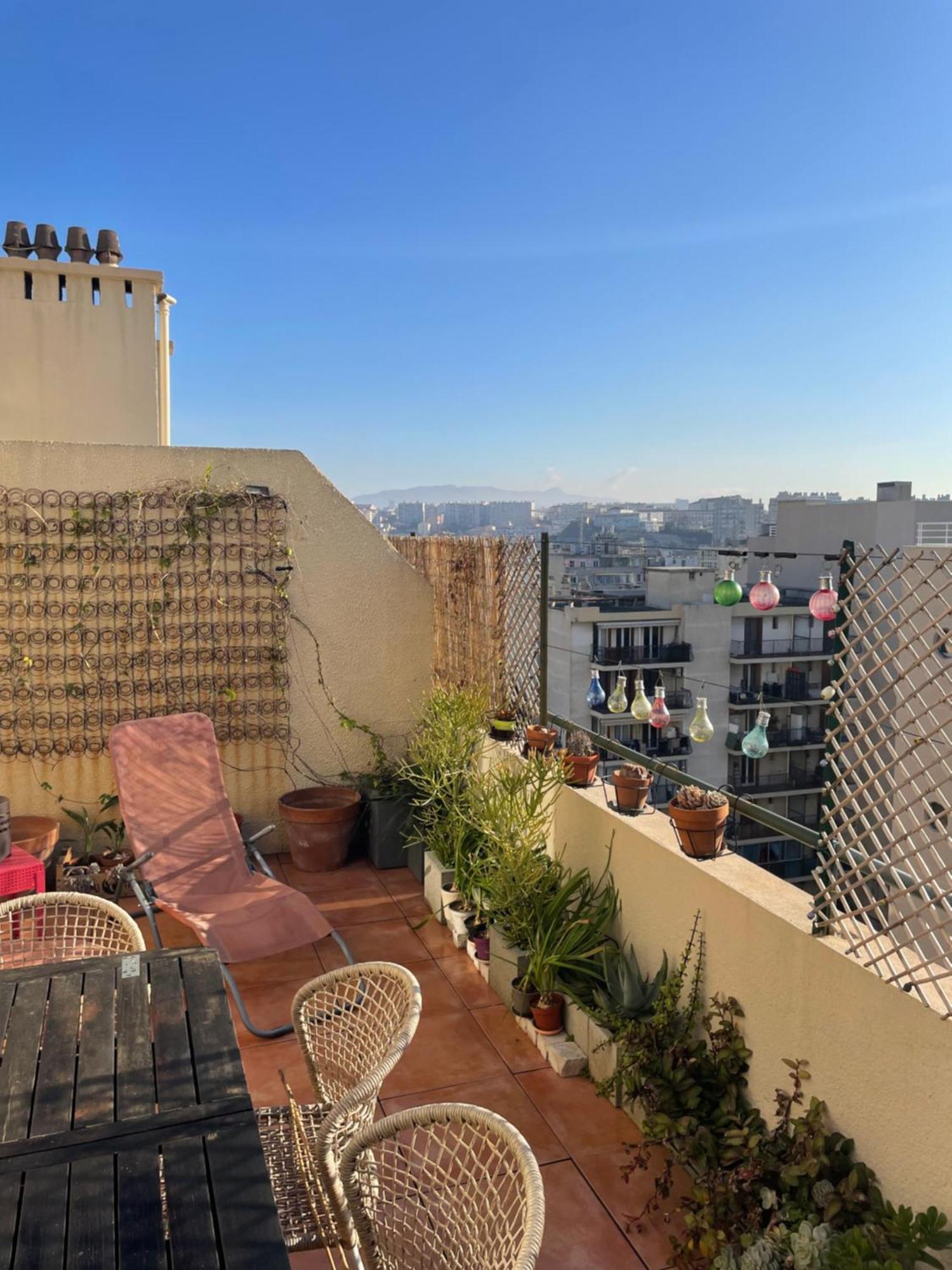 4 Personnes Appart 60 M2 Terrasse 35M2 Sejour Sud 2 Vraies Chambres Gare Saint-Charles Universite Marseille Ngoại thất bức ảnh